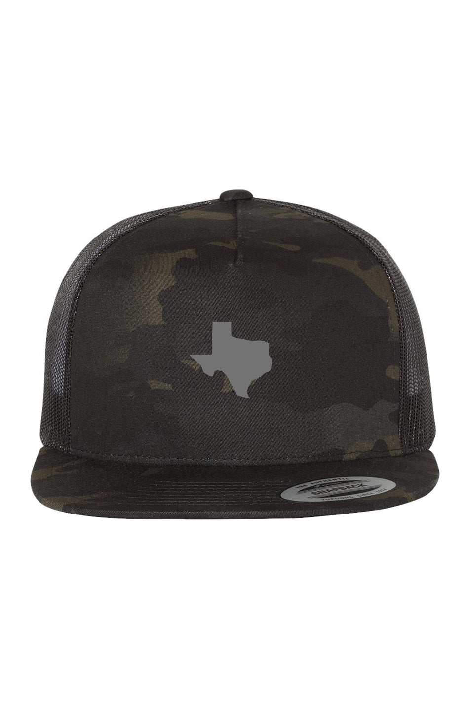 TX State Multicam Black/ Black Trucker Cap