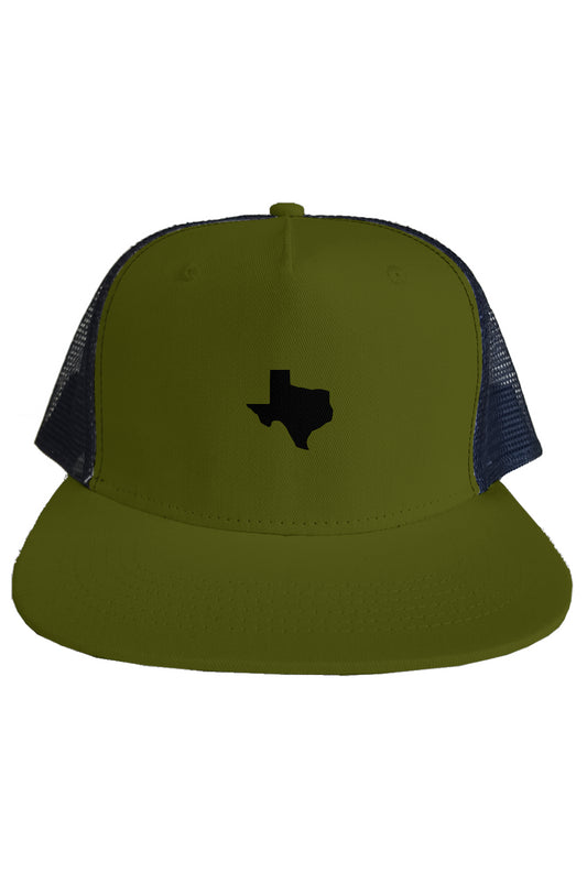TX state trucker mesh hat